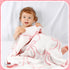 30 40 Inch SmoothNovelty Pink Bow Baby Blanket Coquette Receiving Blankets for Girls Cute Lightweight Throw for Nursery