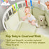 Generic 4 Baby Pull Up Ring Learn to Walk Stand Up Assist, Universal for Baby Playpen or Crib - Colors