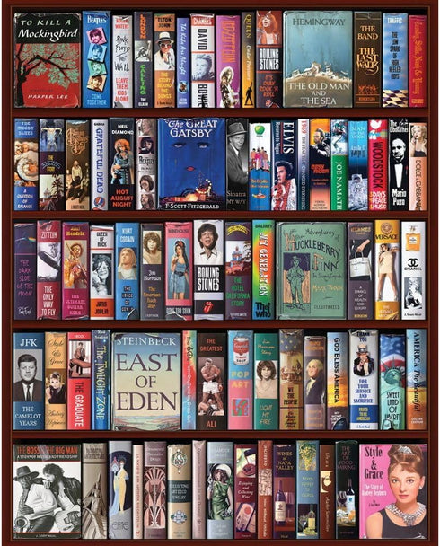 White Mountain Puzzles - Great Stories - 1000 Piece Jigsaw Puzzle
