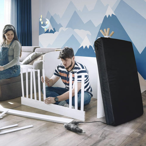 Crib Mattress Bags for Moving, Waterproof Mattress Protector Crib Size Mattress Cover for Moving and Storage, Strong
