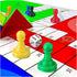 Zonon 64 Pcs Multicolor Plastic Pawn Chess Pieces, 1 Inch Tabletop Bulk
