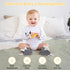 Set 0-6 iAOVUEBY Baby Shower Gifts, Baby Gift for Newborn, Black and White High Contrast Baby Montessori Toys Months
