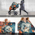 Zhbvncp Cute Fox Flower Baby Car Seat Cover & Breastfeeding Nursing Cover - Breathable Stretch Fabric Multi-Use Nursing