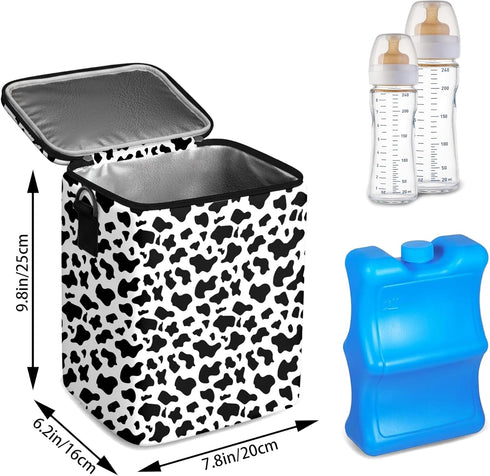 Pack, 6 9 Breastmilk Cooler Bag with Ice Fits Baby Bottles Up to Ounce Insulated Baby Bottle Bag, Breast Milk Cooler on