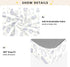 miaozhen 1 Pack 52x28 Cotton Crib Sheets for Baby Boys Girls Soft Breathable Lilac Funny Bear Muslin Toddler Crib Sheet