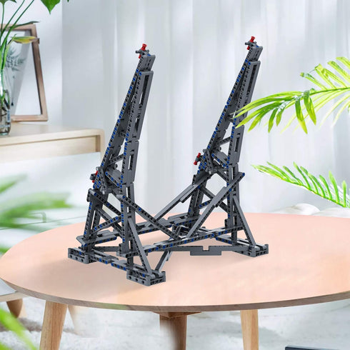 Millennium Falcon Vertical Display Bracket for Lego 75192 Starship Model, Sturdy Stand Building Kit