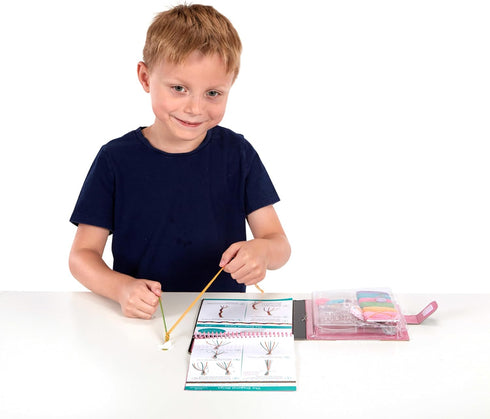 Melissa & Doug On The Go Friendship Bracelet Craft Set, Makes 10+ Bracelets