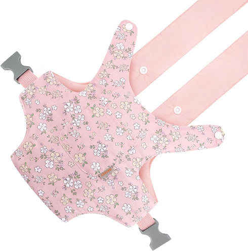 GAGAKU Baby Doll Carrier for Toddler Toy Baby Carrier for Dolls Accessories Doll Carrier for Little Girls - Pink (Pear