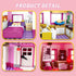 CSNRHG Summer Set 1018 6+ Pink Pool Villa Building Block Friends Construction Educational Toy Pieces Gifts for Girls