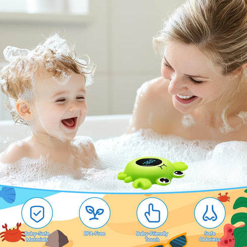 b&h Baby Bath Thermometer - Instant Read, Digital Water & Room Temp Reader, Safety Water Sensor for Infants
