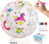 Paint Your Own Soccer Ball with Markers, Toddler Arts and Crafts Kits