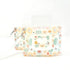 Orchid Hearts 2pcs Portable & Refillable Wet Wipe Pouch - Reusable Baby Wipes Holder & Container, Mini Floral Love