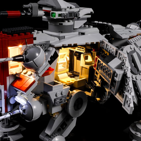 BRIKSMAX LED Lighting Kit for LEGO-75337 at-TE Walker - Compatible with Lego Star Wars Model (Not Included)