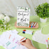 35 15 9 10 Roowest Pcs Baby Shower Bibs Games Design Wooden Baby Shower Party Game Sign DIY Bodysuit Sign White Blank