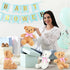 Kathfly 12 Pcs Valentines Small Stuffed Bears - 10 Inch Mini Plush Bears with Ribbon Bow Gift Set
