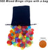 Deluxe Bingo Game Set with 6 Inch Cage, Master Board, 75 Colored Balls, 50 Cards, and 500 Chips