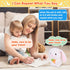 Marsjoy Easter Bunny Talking Robot, 6.3" Interactive Plush Toy, Repeats Words, Dances, and Shakes for Kids