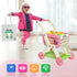 Ming You 2 1 72pcs Set Kids Shopping Cart - in Toy Shopping Cart with Play Food Fruit Vegetable Dessert and Shop