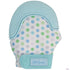 Silicone Infant Teething Mitten Teether Glove Toy (Blue Dot)
