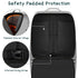 SINVICKO Backpack Car Seat Travel Bag,Padded Car Seats with Steel Cable Handle and Reflective Stripes, Large Durable