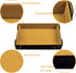 SIQUK Magnetic Folding Dice Tray Rectangle Dice Rolling Tray PU Leather Trays Foldable Holder Rolling Mat Storage Box