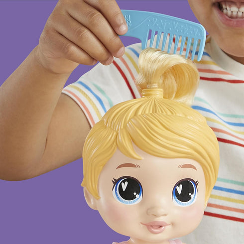 Baby Alive Shampoo Snuggle Harper Hugs, 11 Inch Water Baby Doll Playset, Toys for 3 Year Old Girls & Boys & Up