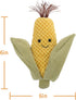 6 Inch Apricot Lamb Plush Food Toy, Soft Cuddly Fresh Corn Stuffed Animal Perfect for Child