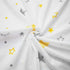 American Baby Company 2 Pack Mini Crib Sheets, 100% Natural Cotton, 38" x 24", Yellow Star/Yellow, Soft & Breathable