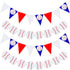 Zonon 4 Pieces Baseball Party Decorations, Baseball Banner, Sports Ball Birthday Party Paper Garland (Baseball Style)