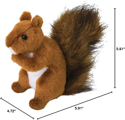 Roadie the Red Squirrel Plush Toy - Adorable Stuffed Animal
