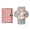 Babebay Waterproof Portable Diaper Changing Pad, Foldable Travel Changing Mat for Baby