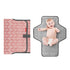 Babebay Waterproof Portable Diaper Changing Pad, Foldable Travel Changing Mat for Baby