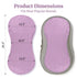 4-Pack 2-Sided Waterproof Changing Pad Liners | Fits Keekaroo Peanut Changer | Extra Thick, Ultra Soft & Absorbent |