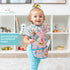 2-pack Bumkins Ruffle Apron Bib and Sandwich Bags, Waterproof Fabric