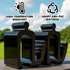 30kg (2PCS) Universal Wagon Accessories, Upgraded Side Hooks with Load Capacity - Sturdy Stroller Hooks & Space-Saving