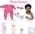 Aori Lifelike Black Reborn Baby Dolls - 22" Black American Newborn Doll with Cloth Body & Gift Box for Kids 3+