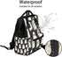 Hsnar Backpack Halloween Ghosts Print Waterproof Diaper Bag Large Capacity Baby Bag with Stroller Straps, Multi-Pocket