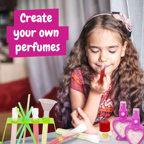Science4you 8+ 13 8 9 10 11 12+ Super Perfume Making Kit for Kids Years Old - Make Your Own Perfumes for Girls + DIY