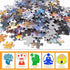 1000 Pieces Jigsaw Puzzles for Adults - Black Dog Labrador Wooden Puzzle for Youth Children, Animal Puzzles DIY Home