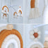 YWLUUOO Handmade Musical Hanging Toy Rainbow Wind Pendant Crib Mobile Rattles for Birthday Gifts Hanging Pendant Crib