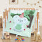 Haleeone 3 Piece Baby Crib Bedding Set Includes Soft Crib Fitted Sheet,