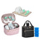 Fasrom Wearable Breast Pump Carrying Case Bundle with Breast Milk Cooler Travel
