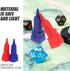 Board Game Playing Pieces Replacement - 40pcs Miniature Buildings Plastic Hotels for Rich Man Game Accessories