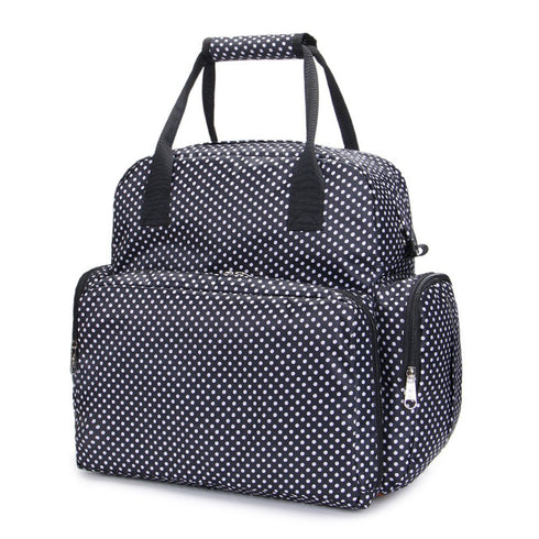 Unknown Backpack Diaper Bag Handbag Shoulder Straps Multi-Function Waterproof Travel for Baby Care (Blue)