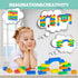 Anpcso 2-5 116-piece Set, Building Blocks for Toddlers Including Dinosaurs Cars, Large Classic Building Bricks
