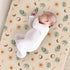 KuphiL10C Summer Summer Girls-16x32 Palm Trees Coconut Sun Pattern Baby Changing Pad Cover, Unisex Theme Nursery Diaper