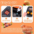 CUTE STONE Cooking Toy BBQ Set, 2-Layer Kids Grill Playset with Play Food and Kitchen Accessories for Toddlers
