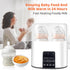 24H Double Baby Bottle Warmer Constant Mode for All Bottles, Breastmilk Baby Milk Heater, Heating Baby Food, Formula
