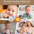 3 Pack 6-12 Silicone Teething Toys - Teething Remote Control for Baby, BPA Free Baby Chew Toys & Easy to Hold Teether