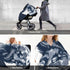 CQMZJHU Moon Howling Wolf Baby Car Seat, Rain Shelter, Multifunctional Nursing Cover for Newborns, Mother Care